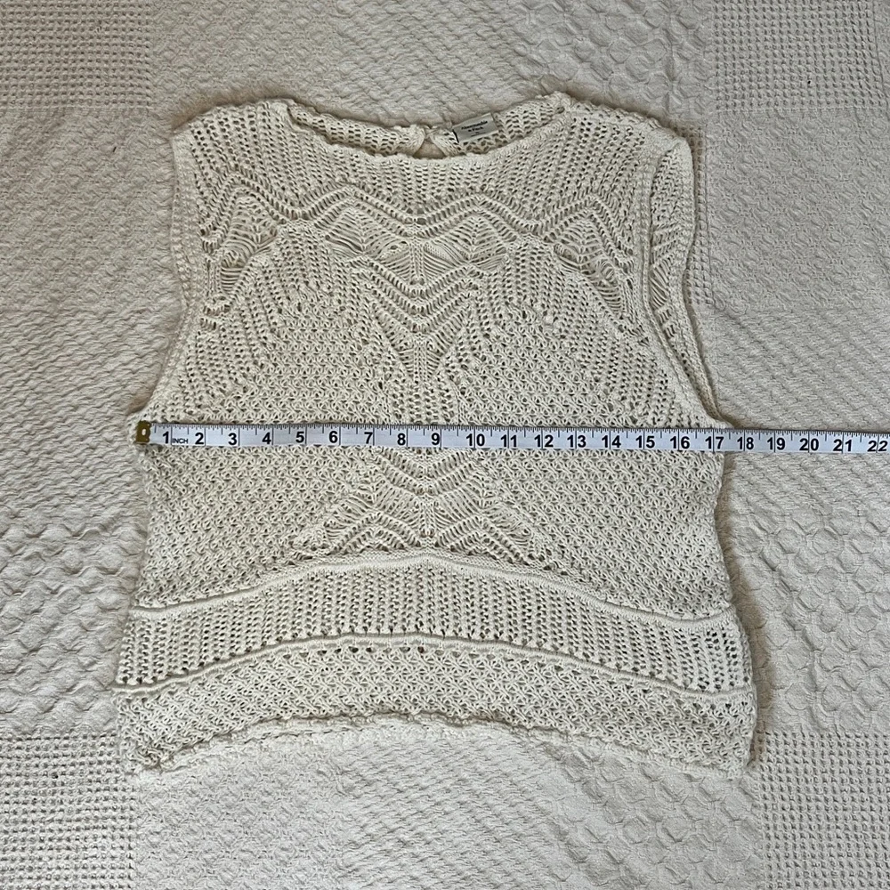 Abercrombie & Fitch Crochet Sleeveless Top - Picture 5 of 6